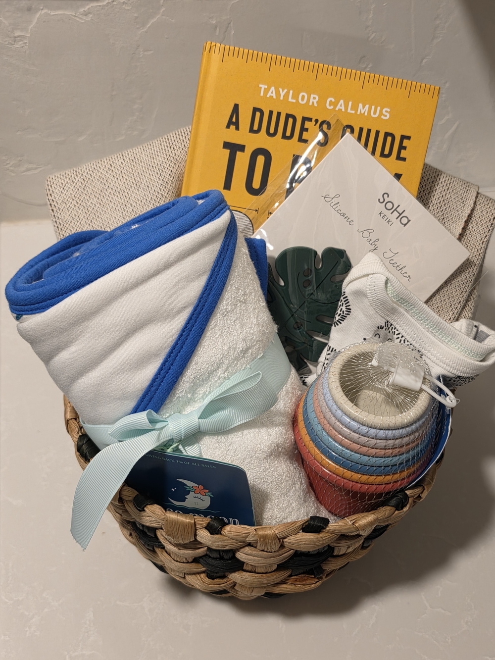 Baby Gift Basket - Baby Shower Gift Neutral